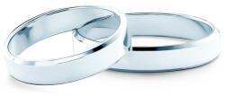 SAVICKI Verighete: aur alb, cu profil frezat, 4 mm - savicki - 7 910,00 RON