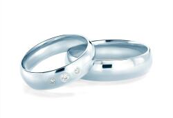 SAVICKI Verighete: aur alb, semicirculare, 5 mm - savicki - 11 227,00 RON