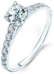 SAVICKI Inel de logodnă Share Your Love: aur alb, diamant - savicki - 8 660,00 RON