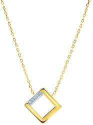 SAVICKI Colier din aur 585 cu diamante albe 0.01 ct 45 cm - savicki - 1 723,00 RON