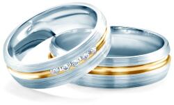 SAVICKI Verighete: aur bicolor, rotunde, 6 mm - savicki - 15 281,00 RON