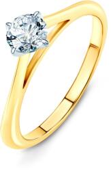 SAVICKI Inel de logodnă The Light: aur bicolor, cu diamant - savicki - 6 247,00 RON