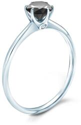 SAVICKI Inel de logodnă The Journey: aur alb, diamant negru - savicki - 6 520,00 RON
