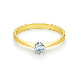SAVICKI Inel de logodnă SAVICKI: aur bicolor, cu diamant - savicki - 3 556,00 RON
