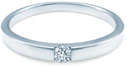 SAVICKI Inel de logodnă SAVICKI: aur alb, diamant - savicki - 4 267,00 RON