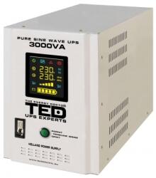 Ted Electric UPS pentru centrala termica (pe lemne / gaz) TED Electric 3000VA / 2100W utilizeaza 2 acumulatori (neinclusi) (UPS 3000VA/2100W TED001672)