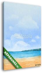 Vászonkép: Premium Kollekció: A trópusi tengerpart (110x145 cm)