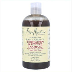 Shea Moisture Jamaican Black Castor Oil helyreállító sampon 384 ml