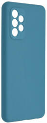 Lemontti Husa Lemontti Husa Silicon Soft Slim Samsung Galaxy A73 5G Dark Blue (material mat si fin, captusit cu microfibra) (LEMHSSA735GDB) - vexio