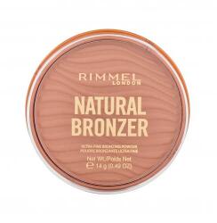 Rimmel London Natural Bronzer Ultra-Fine Bronzing Powder bronzante 14 g pentru femei 001 Sunlight