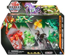 Spin Master Figurina Bakugan Evolutions, Starter Pack 4 piese, Dragonoid, Arcleon, S4 20134750 Figurina