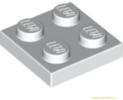LEGO® Alkatrészek (Pick a Brick) Fehér 2X2 Lapos Elem 302201