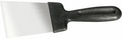 SIBRTEH 100mm spatulya rozsdamentes, műanyag nyéllel (85435) - kellegyszerszam