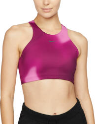 Nike Női merevítő sportmelltartó Nike W NY DF SWSH MD365 AOP BRA W rózsaszín DM0647-665 - XS