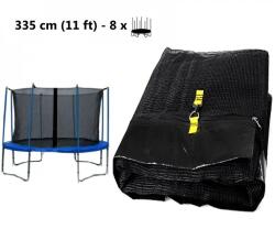 AGA Belső védőháló 335 cm átmérőjű trambulinhoz 8 rudas AGA MR1511IN-8Black - Fekete (K6180) - kertaktiv