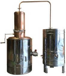 Destilatori Cazan Tuica 120 Litri Bosna Focar + Racitor Inox Amestecator (bosna-120) - agropro