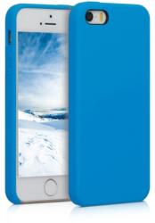 kwmobile Husa pentru Apple iPhone 5/iPhone 5s/iPhone SE, Silicon, Albastru, 42766.157 (42766.157)