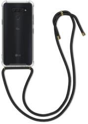 kwmobile Husa pentru LG Q60, Silicon, Transparent, 51833.03 (4063004152577)