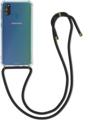 kwmobile Husa pentru Samsung Galaxy M30s, Silicon, Negru, 50844.01 (50844.01)