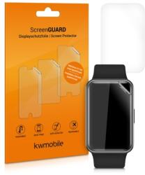 kwmobile Set 2 folii de protectie pentru Huawei Watch Fit, Polimer, Transparent, 53951.1 (53951.1)