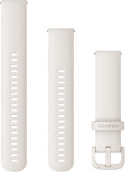 Garmin - curea silicon Quick Release 20 - alb ivoire pentru Vivoactive/ Vivomove/ Venu/ Forerunner (010-12924-80)