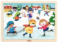 Viga Toys Tél fa puzzle 24 db-os (V51272)