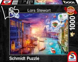 Schmidt Spiele Night and Day - Venice, Lars Stewart 1000 db-os (59906)