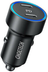 Choetech C0054 Black + Type-C (C0054-BK)