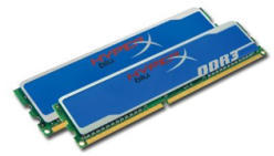 Kingston 8GB (2X4GB) DDR3 1600MHz KHX1600C9D3B1K2-8GX memória modul