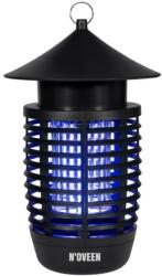 N'OVEEN Lampa electrica anti-insecte Noveen Insect killer lamp, cu LED UV, 7 W, 900 - 1000 V, IKN7 IPX4 Professional Lampion Black (IKN7 IPX4 Professional Lampion)