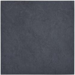 vidaXL Plăci de pardoseală autoadezive, negru marmură, 5, 11 m2 PVC (146238)