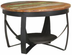 vidaXL Măsuță de cafea, Ø68x43 cm, lemn masiv reciclat (320796) Masa de cafea