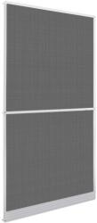 vidaXL Plasă insecte cu balamale pentru uși, alb, 120 x 240 cm (141565) - vidaxl