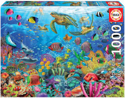 Educa Puzzle Educa din 1000 de piese - Testoase tropicale (EDU19266) Puzzle