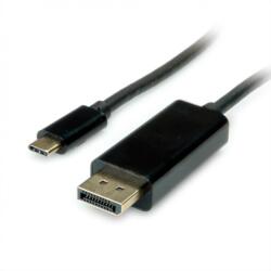  Cablu USB type C la Displayport 4K30Hz 1m T-T Negru, S3732 (S3732-10)