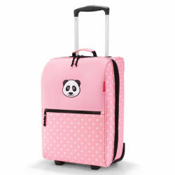 Reisenthel trolley XS kids rózsaszín pandás 2 kerekű gyerek bőrönd (IL3072)