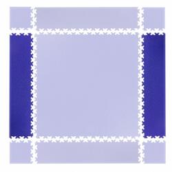 inSPORTline Piesa laterala covor de protectie puzzle inSPORTline Simple Albastru- 2 bucati (23059-3) - insportline