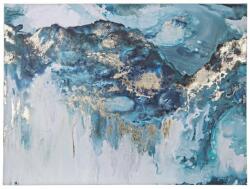 Bizzotto VILLAGE II kék vászon festmény