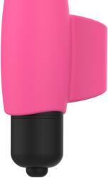 Ohmama Szilikon ujjvibrátor - rózsaszín