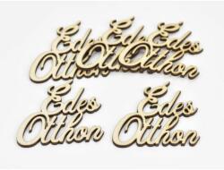  Édes otthon felirat 6, 5*6, 8 cm