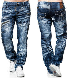 KOSMO LUPO pantaloni barbati KM051 blugi Blugi 30