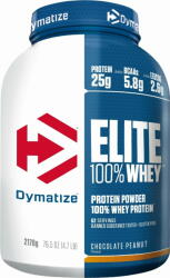 Dymatize Elite 100 % Whey Protein por, 2170 g - Chocolate-Peanut