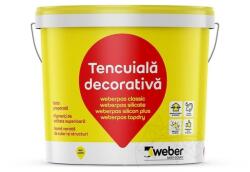 Weber Saint Gobain Romania Tencuiala decorativa silicatica Weber. Pas Silicate, 25 kg Grupa A