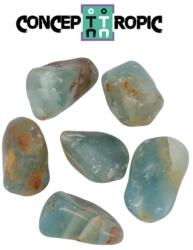  Calcit Albastru Rulat Natural - 33-48 x 26-31 mm - ( XL ) - 1 Buc