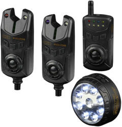 Carp Academy Endless Elektromos kapásjelző 2+1 +sátorlámpa - halibutik