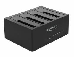 Delock USB Type-C Dokkoló Állomás 4 x SATA HDD / SSD számára (63930)