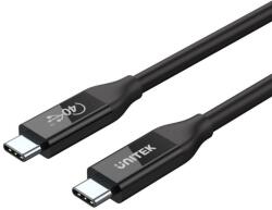 Unitek C14100BK-0.8M USB cable C Black (C14100BK-0.8M)