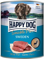 Happy Dog Sensible Pure Sweden - Conservă cu carne de vânat 800 g