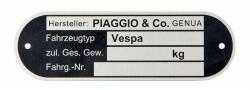 SIP Spareparts Típusjelzés PIAGGIO - motomotors - 8 237 Ft