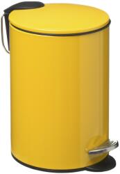 5five Cos gunoi Jaune, galben, metalic, 3 litri, 17 x 25 cm